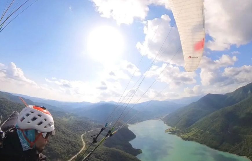 Boating, off-roading and paragliding.